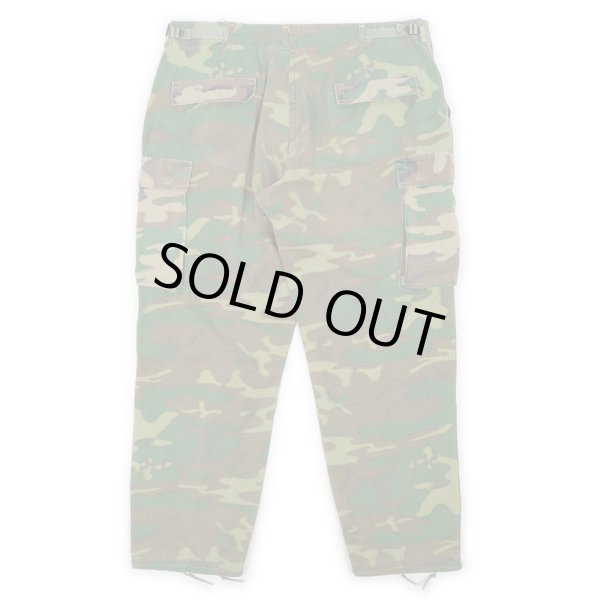 画像2: 70's US.ARMY LC-1 ファティーグパンツ "MIXリーフ" (2)