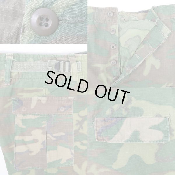 画像4: 70's US.ARMY LC-1 ファティーグパンツ "MIXリーフ" (4)