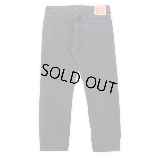 画像2: 00's Levi's 505 ブラックデニムパンツ “W34 L30” (2)