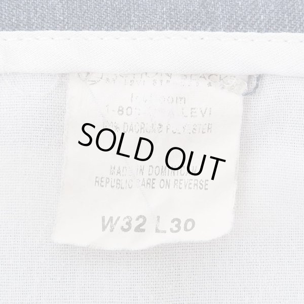 画像4: 00's Levi's アクションスラックス "HEATHER BLUE / W32 L30" (4)