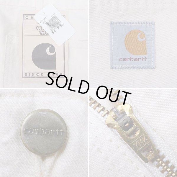 画像4: 80's Carhartt ペインターパンツ "DEADSTOCK / MADE IN USA / W34 L32" (4)