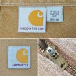画像4: 00's Carhartt ダブルニー ダックペインターパンツ "MADE IN USA / B01 BRN" (4)