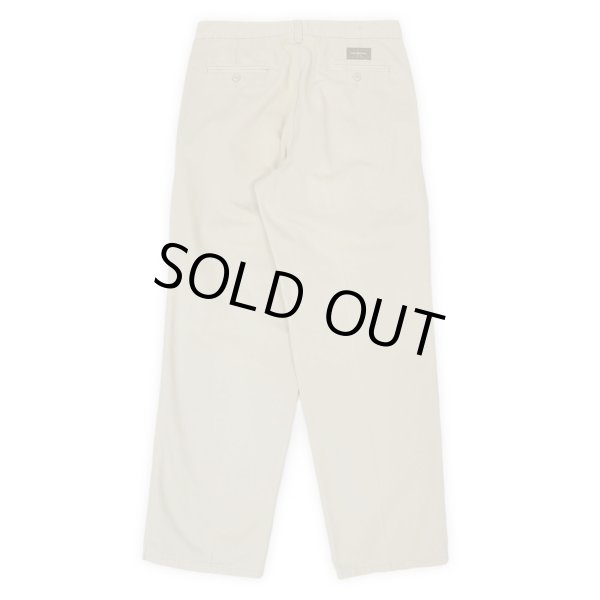 画像2: 90's Calvin Klein Khakis 2タック チノトラウザー "BEIGH" (2)