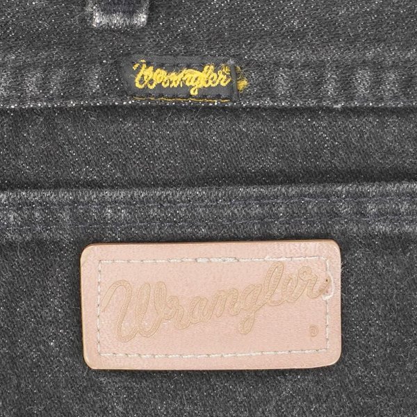 画像3: 90's Wrangler 936BLK 先染めブラックデニムパンツ "MADE IN USA / W36 L32" (3)