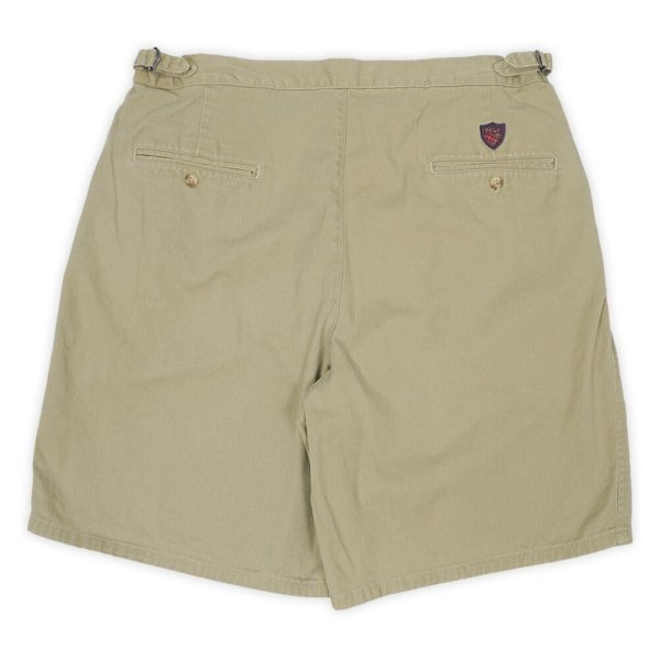画像2: Early 90's Polo Ralph Lauren グルカショーツ "MADE IN USA / Beige" (2)