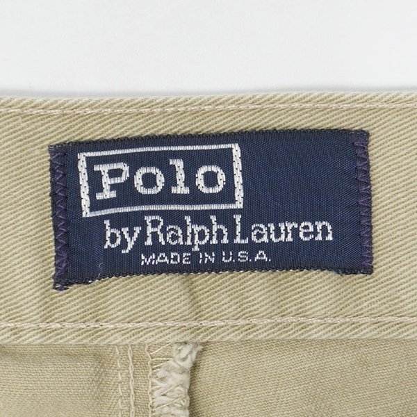画像3: Early 90's Polo Ralph Lauren グルカショーツ "MADE IN USA / Beige" (3)
