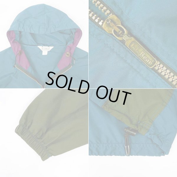 画像5: 90's L.L.Bean ナイロンアノラックパーカー (5)