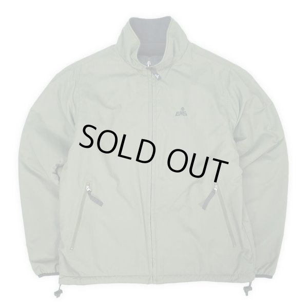 画像1: 00's EMS ナイロン×フリース リバーシブルジャケット (1)