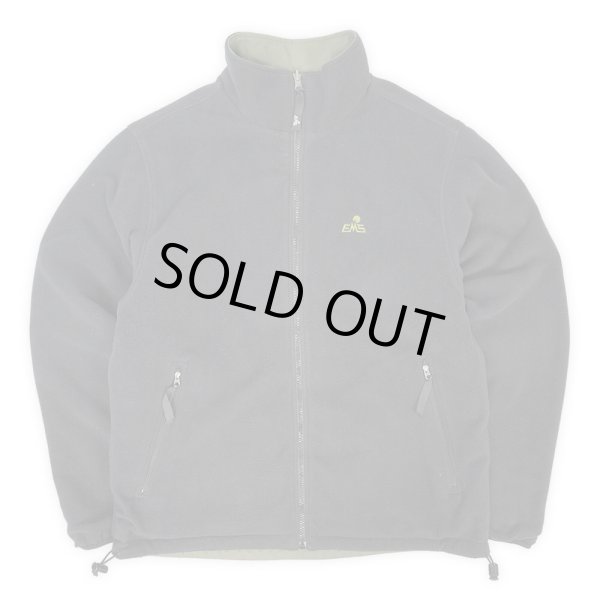 画像2: 00's EMS ナイロン×フリース リバーシブルジャケット (2)