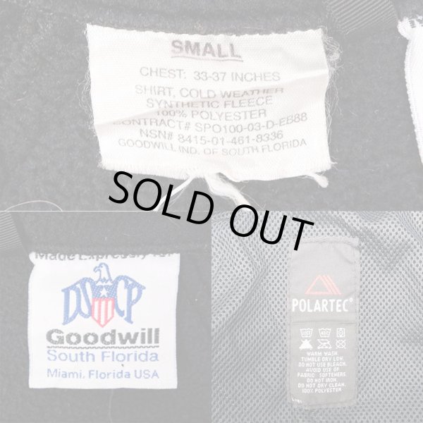 画像3: ECWCS GENII POLARTEC フリースジャケット “SMALL / BLACK” (3)