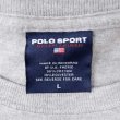 画像2: 90's POLO SPORT ロゴプリント L/S Tシャツ (2)