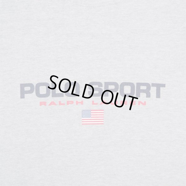 画像3: 90's POLO SPORT ロゴプリント L/S Tシャツ (3)