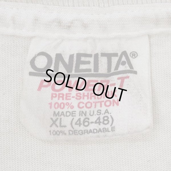 画像2: 90's Basset ドッグプリントTシャツ "ONEITA body / MADE IN USA" (2)