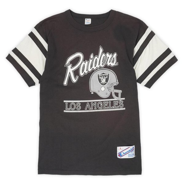 画像1: 80's Champion フットボールTシャツ "LOS ANGELES RAIDERS / MADE IN USA" (1)
