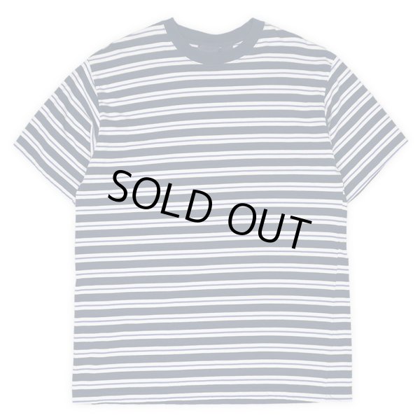 画像1: 90-00's IVY CREW マルチボーダーTシャツ “Navy Base” (1)