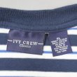 画像2: 90-00's IVY CREW マルチボーダーTシャツ “Navy Base” (2)