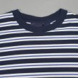 画像3: 90-00's IVY CREW マルチボーダーTシャツ “Navy Base” (3)
