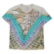 画像1: Early 90's LIQUID BLUE タイダイ×オーバープリントTシャツ "MADE IN USA" (1)
