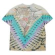 画像2: Early 90's LIQUID BLUE タイダイ×オーバープリントTシャツ "MADE IN USA" (2)