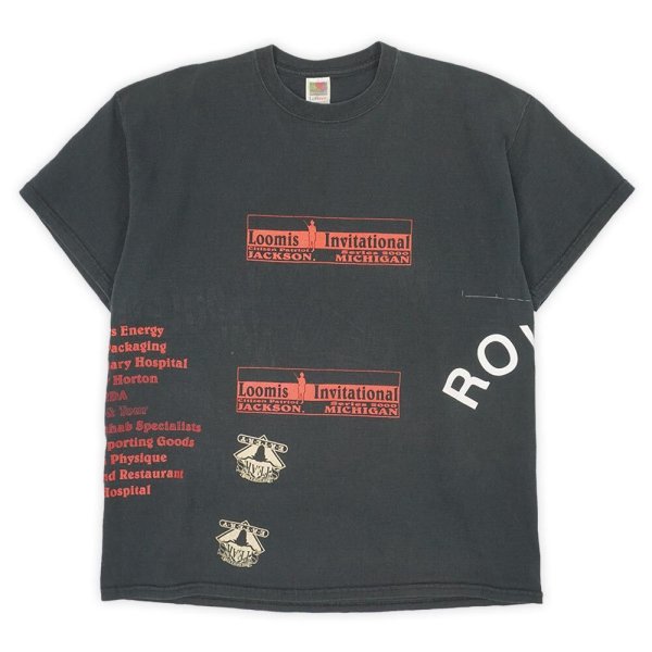 画像1: 90-00's FRUIT OF THE LOOM テストプリントTシャツ "FADE BLACK" (1)