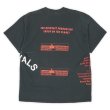 画像2: 90-00's FRUIT OF THE LOOM テストプリントTシャツ "FADE BLACK" (2)