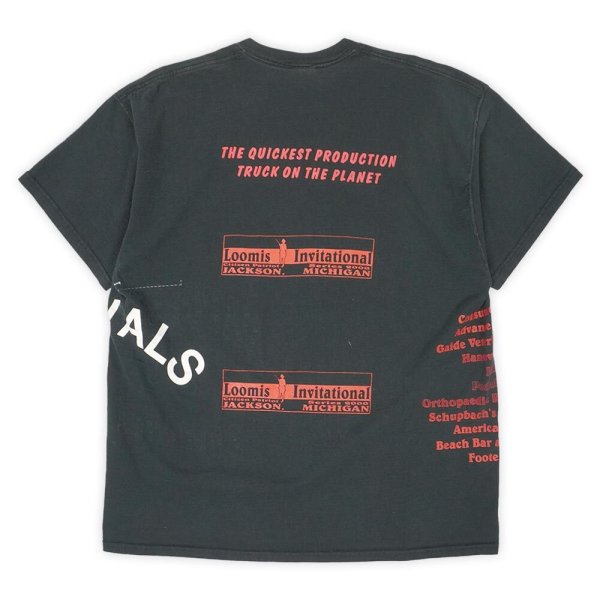 画像2: 90-00's FRUIT OF THE LOOM テストプリントTシャツ "FADE BLACK" (2)