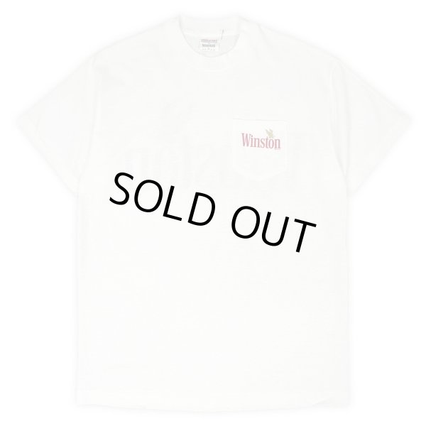 画像1: 90's Winston ロゴプリント ポケットTシャツ “MADE IN USA / DEADSTOCK” (1)