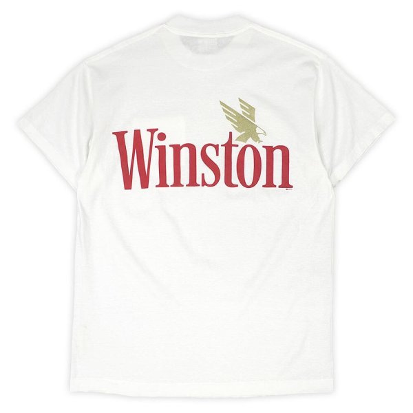 画像2: 90's Winston ロゴプリント ポケットTシャツ “MADE IN USA / DEADSTOCK” (2)