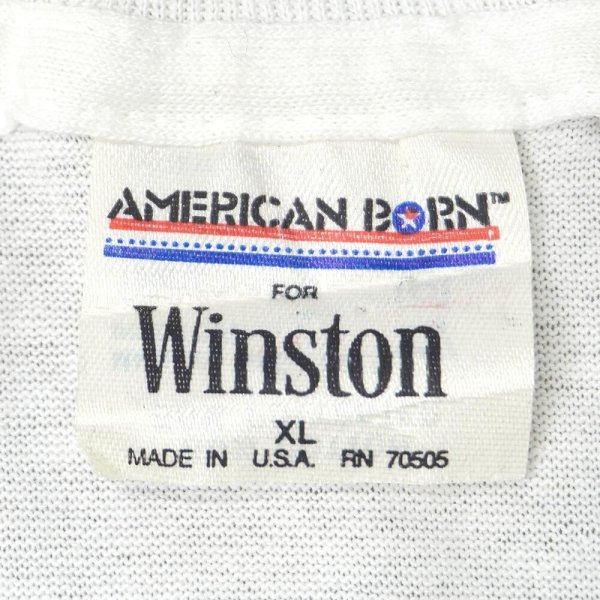 画像3: 90's Winston ロゴプリント ポケットTシャツ “MADE IN USA / DEADSTOCK” (3)