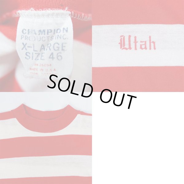 画像3: 60-70's Champion ボーダーTシャツ “プロダクツタグ” (3)