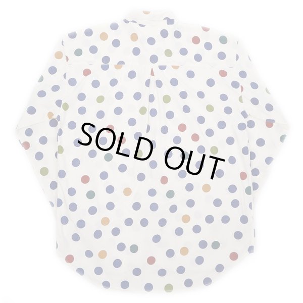 画像2: 90's CELLINI COLLECTION ドット柄 ボタンダウンシャツ (2)