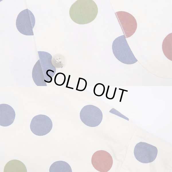 画像4: 90's CELLINI COLLECTION ドット柄 ボタンダウンシャツ (4)