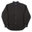 画像1: 90's Polo Ralph Lauren ボタンダウンシャツ "BLACK" (1)