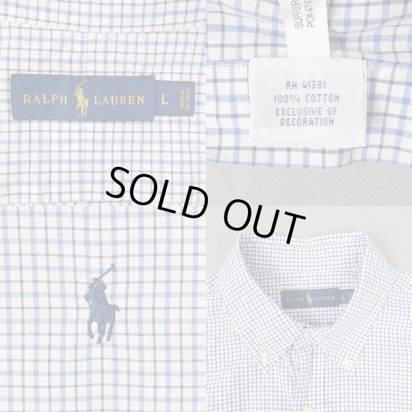 画像3: 00's Polo Ralph Lauren S/S ボタンダウンシャツ (3)