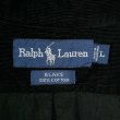 画像3: 90's Polo Ralph Lauren コーデュロイ ボタンダウンシャツ "BLAKE / BLACK" (3)