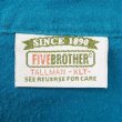 画像2: 90's FIVE BROTHER シャモアクロス ワークシャツ "MADE IN USA" (2)