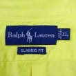 画像2: 90's Polo Ralph Lauren ボタンダウンシャツ "CLASSIC FIT / YELLOW" (2)