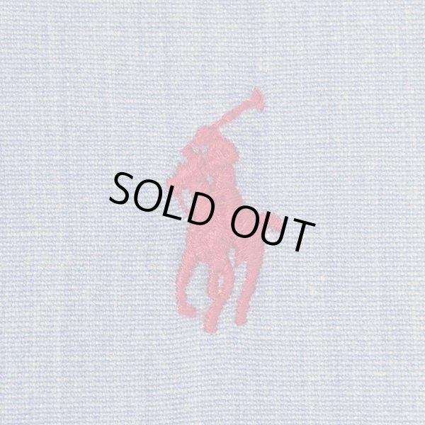 画像4: Early 90's Polo Ralph Lauren S/S ボタンダウンシャツ “Chambray” (4)