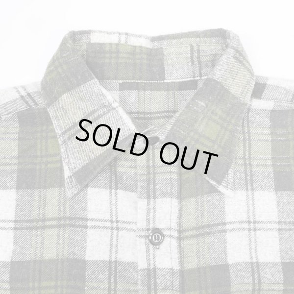 画像2: 70's unknown プリントネルシャツ (2)