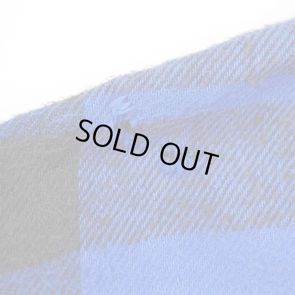 画像5: 90's ST. JOHN'S BAY ヘビーネルシャツ "Blue×Black Plaid / BIG MAC FLANNEL / MADE IN USA" (5)