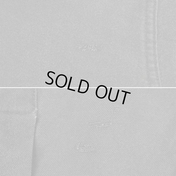 画像5: 80's Woolrich シャモアクロス ワークシャツ "MADE IN USA / FADE BLACK" (5)