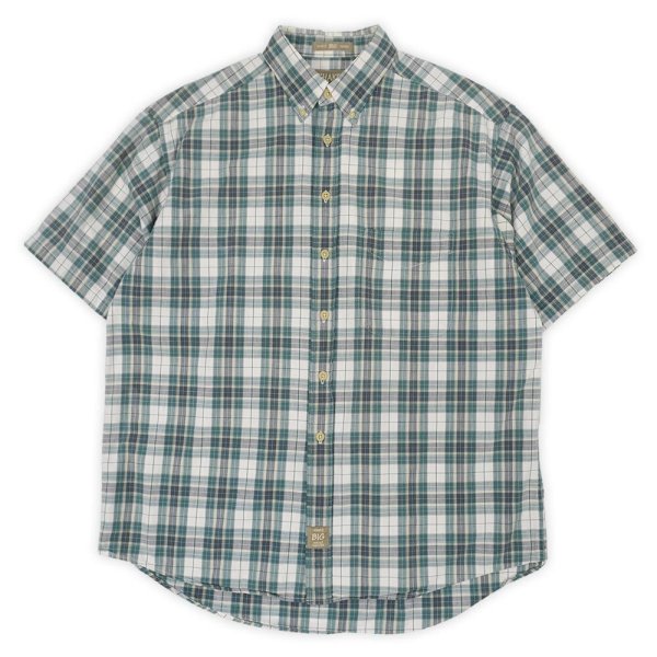 画像1: 90's KHAKI'S by ARROW S/S ボタンダウンシャツ "BIG OXFORD" (1)