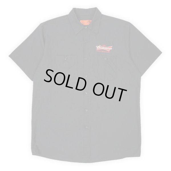 画像1: 00's Budweiser S/S ワークシャツ "RED KAP Body" (1)