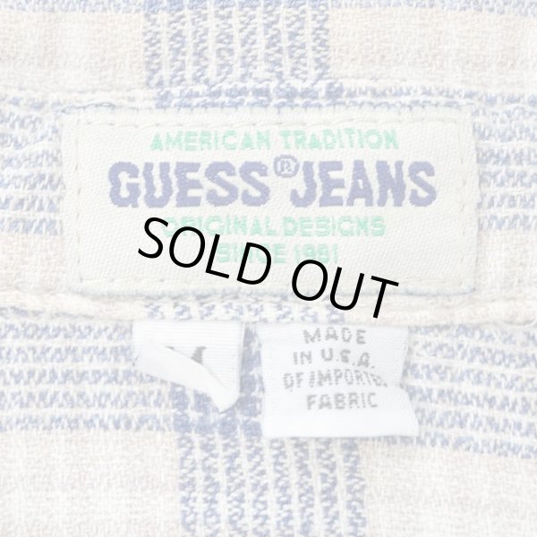 画像2: 90's GUESS JEANS レギュラカラーシャツ "MADE IN USA" (2)