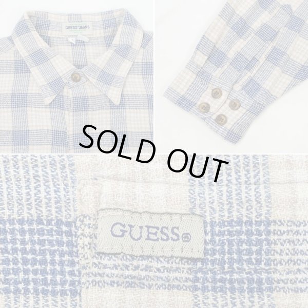 画像3: 90's GUESS JEANS レギュラカラーシャツ "MADE IN USA" (3)