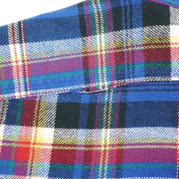 画像4: 00's Polo Ralph Lauren チンストラップ ヘビーネルシャツ (4)