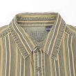 画像3: 00's FADED GLORY マルチストライプ柄 ワークシャツ (3)