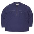 画像1: Early 00's OLD GAP ハーフジップ プルオーバーシャツ (1)