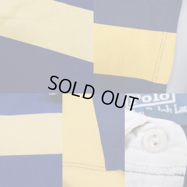 画像4: Polo Ralph Lauren ボーダー柄 ラガーシャツ (4)