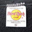 画像2: 90's Hard Rock CAFE ロゴ スウェット "MADE IN USA / DEADSTOCK" (2)